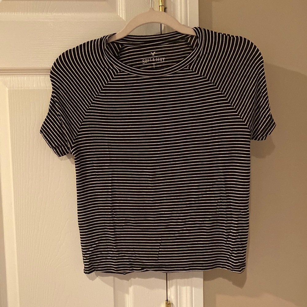 Striped American eagle t shirt, good quality